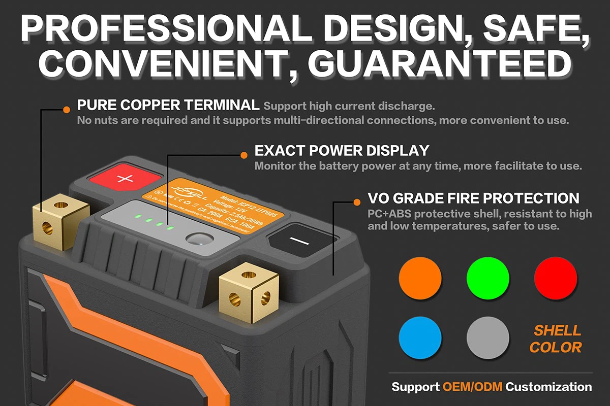 Lithium Motorcycle Battery 2